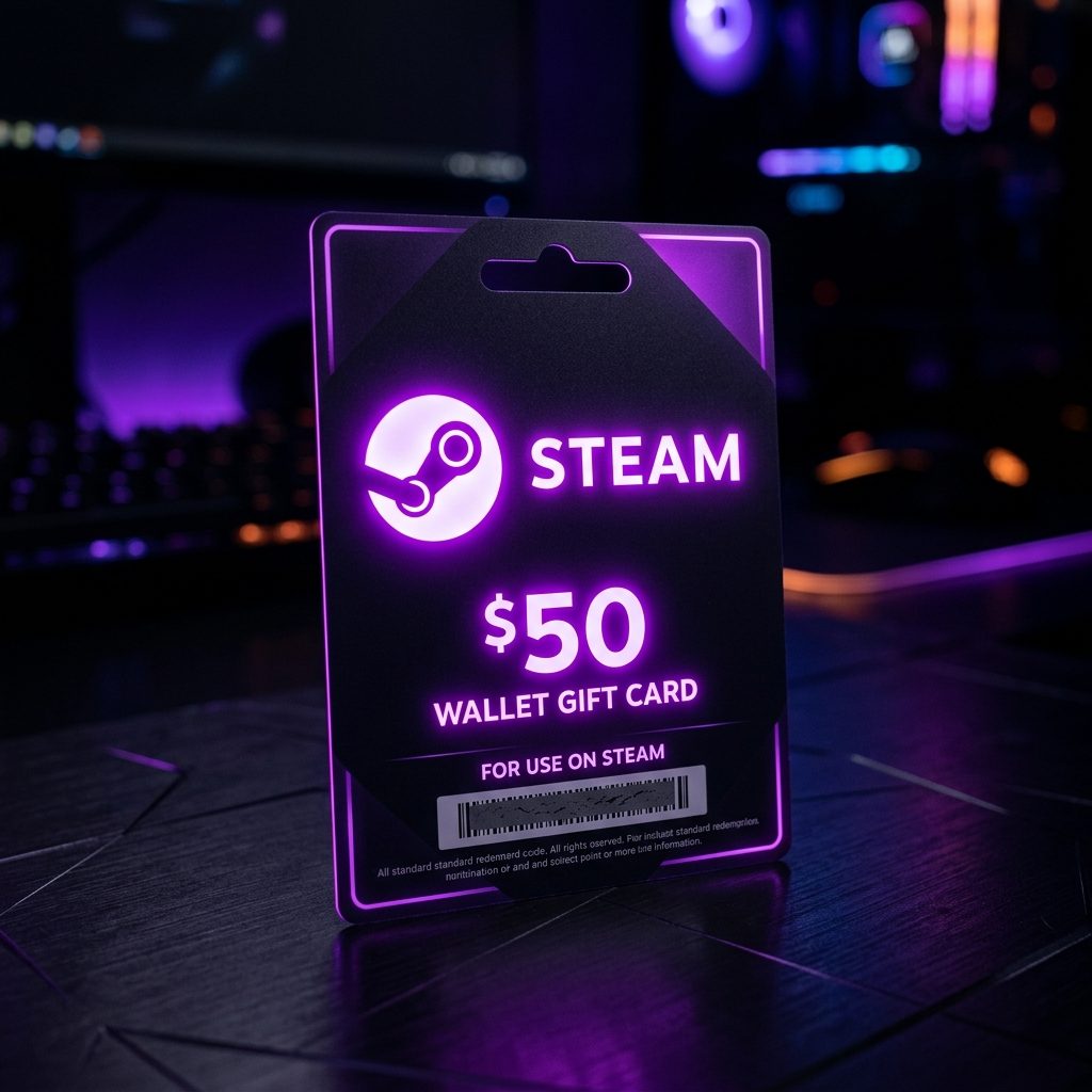 Steam Wallet Gift Card