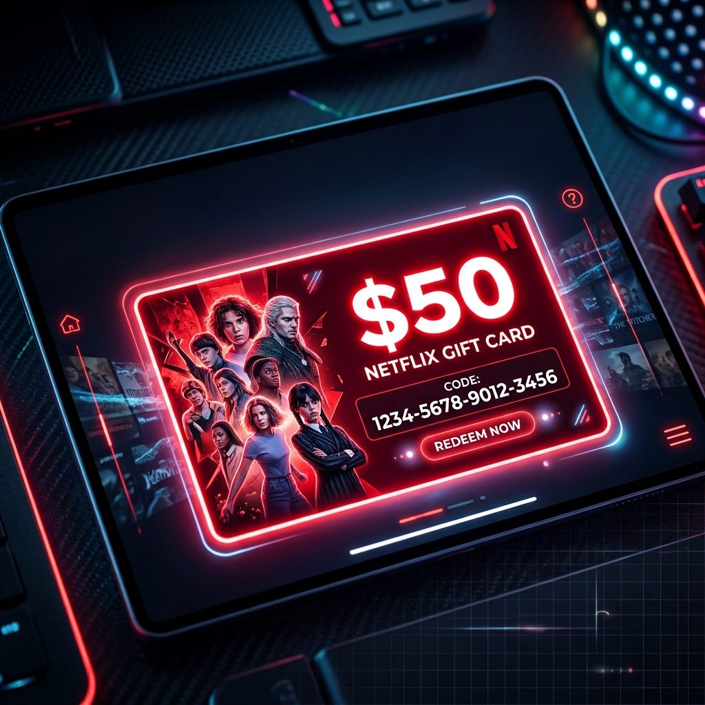 Netflix $75 Gift Card
